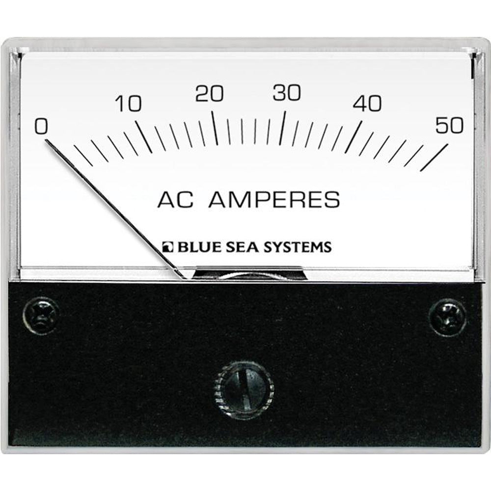 Blue Sea 9630 AC Analog Ammeter 0-50 Amperes AC - 9630