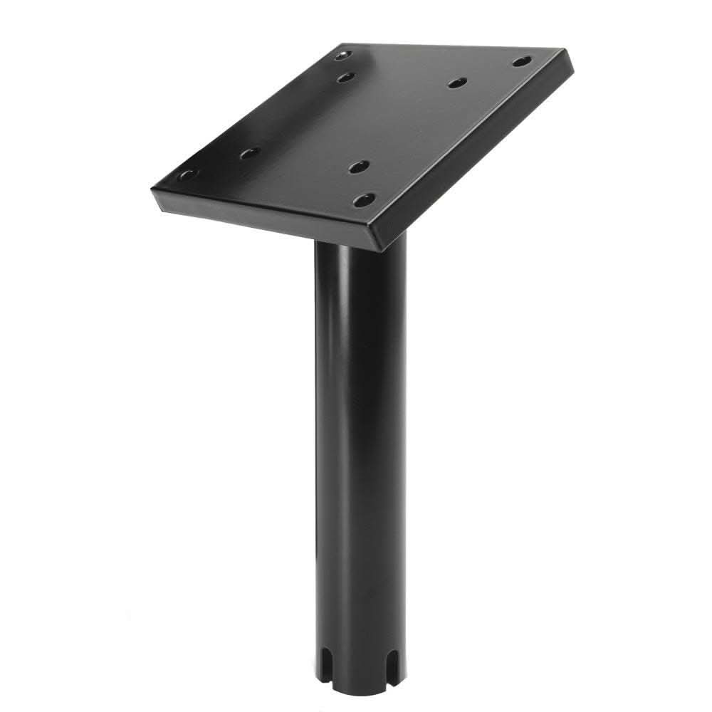 Cannon 9-inch black corrosion-resistant gimbal mount for downriggers with 1.5-inch tube diameter