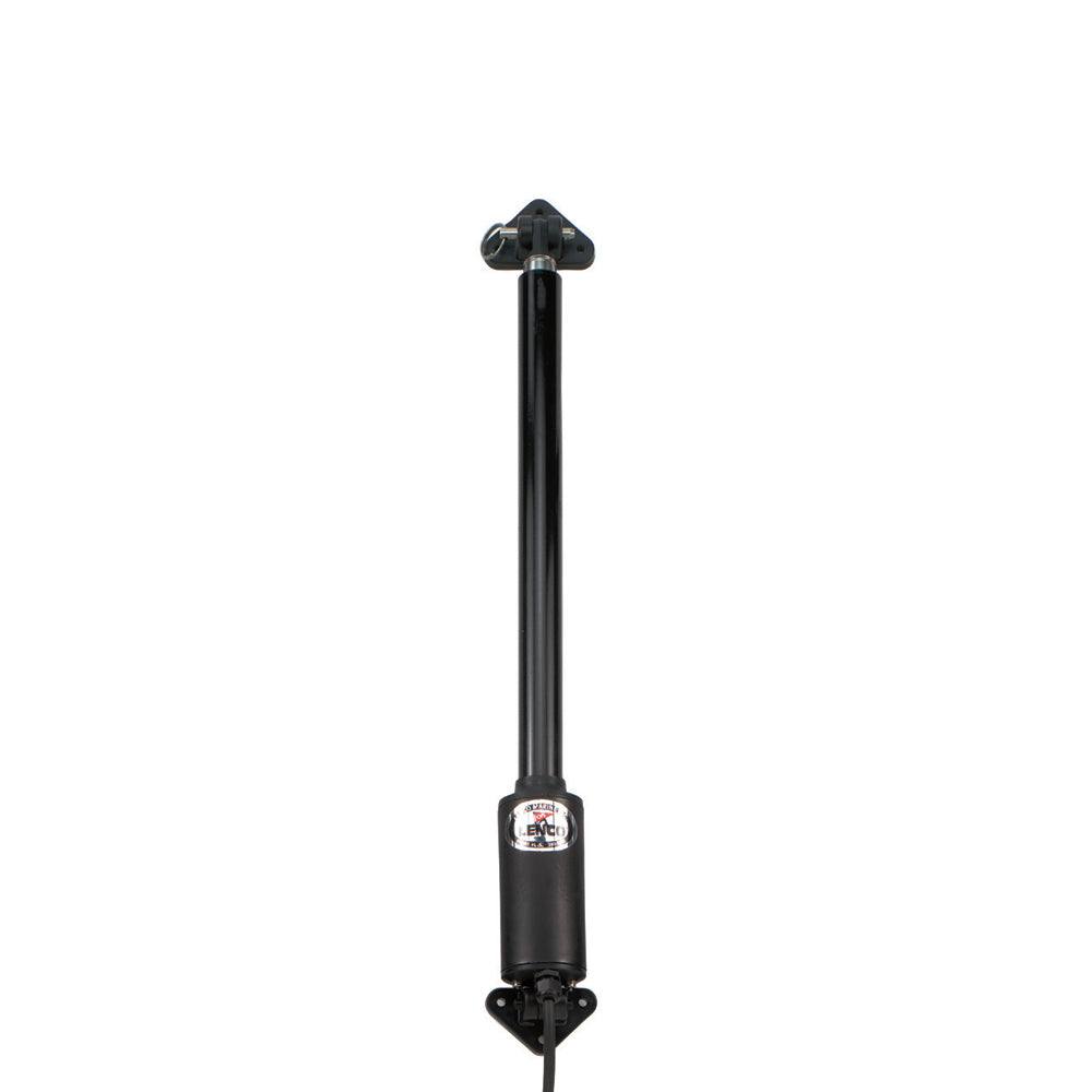 Lenco 12Volt 29"-45" electric hatch lift with inline motor and corrosion-proof brackets