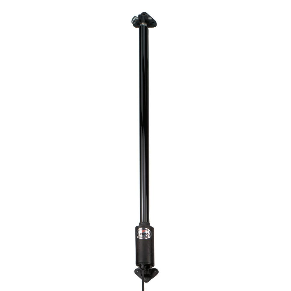 Lenco 12Volt 41"-65" electric hatch lift with inline motor and corrosion-proof brackets