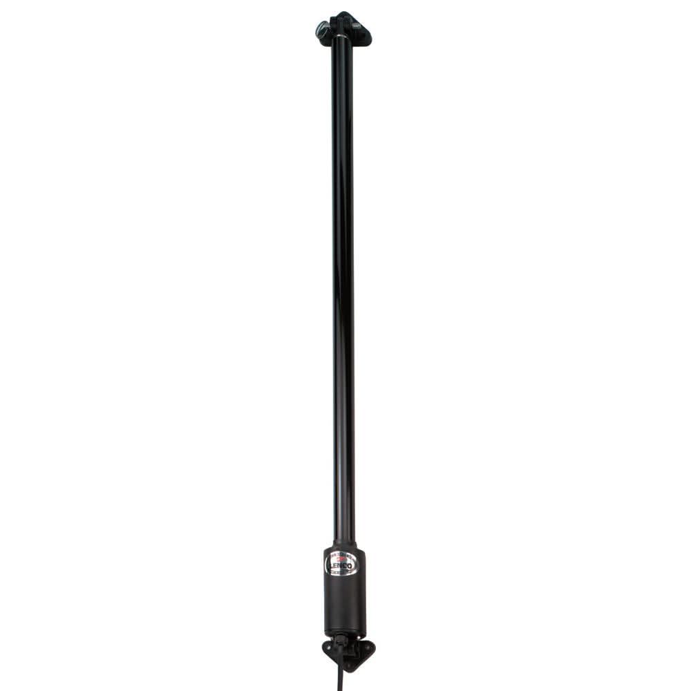 Lenco 12Volt 47"-77" electric hatch lift with inline motor and corrosion-proof brackets