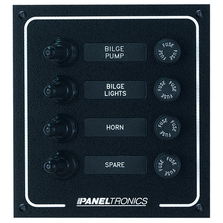Paneltronics Waterproof DC 4 Position Booted Toggle & Fuse - 9960005B