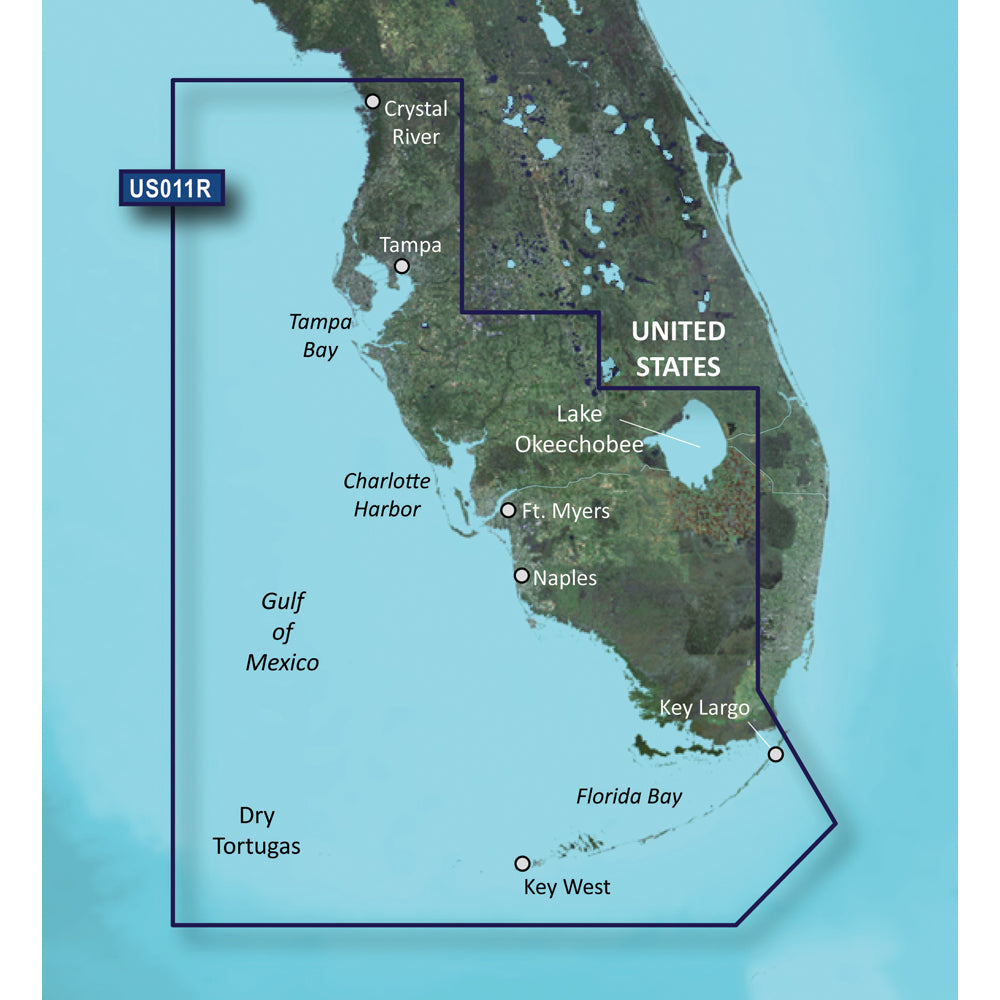 Garmin BlueChart g3 Vision HD - VUS011R - Southwest Florida - microSD /SD 010-C0712-00
