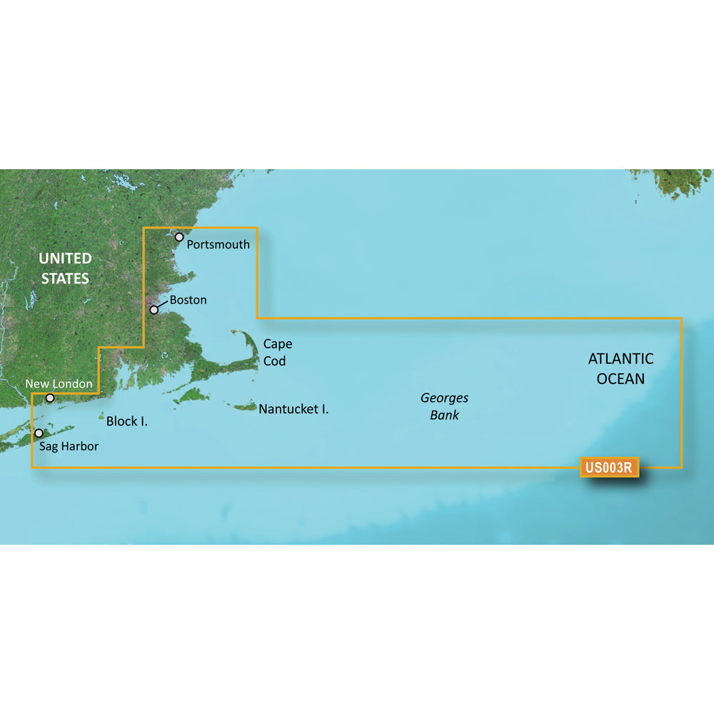 Garmin BlueChart g3 Vision HD - VUS003R - Cape Cod - microSD /SD 010-C0704-00