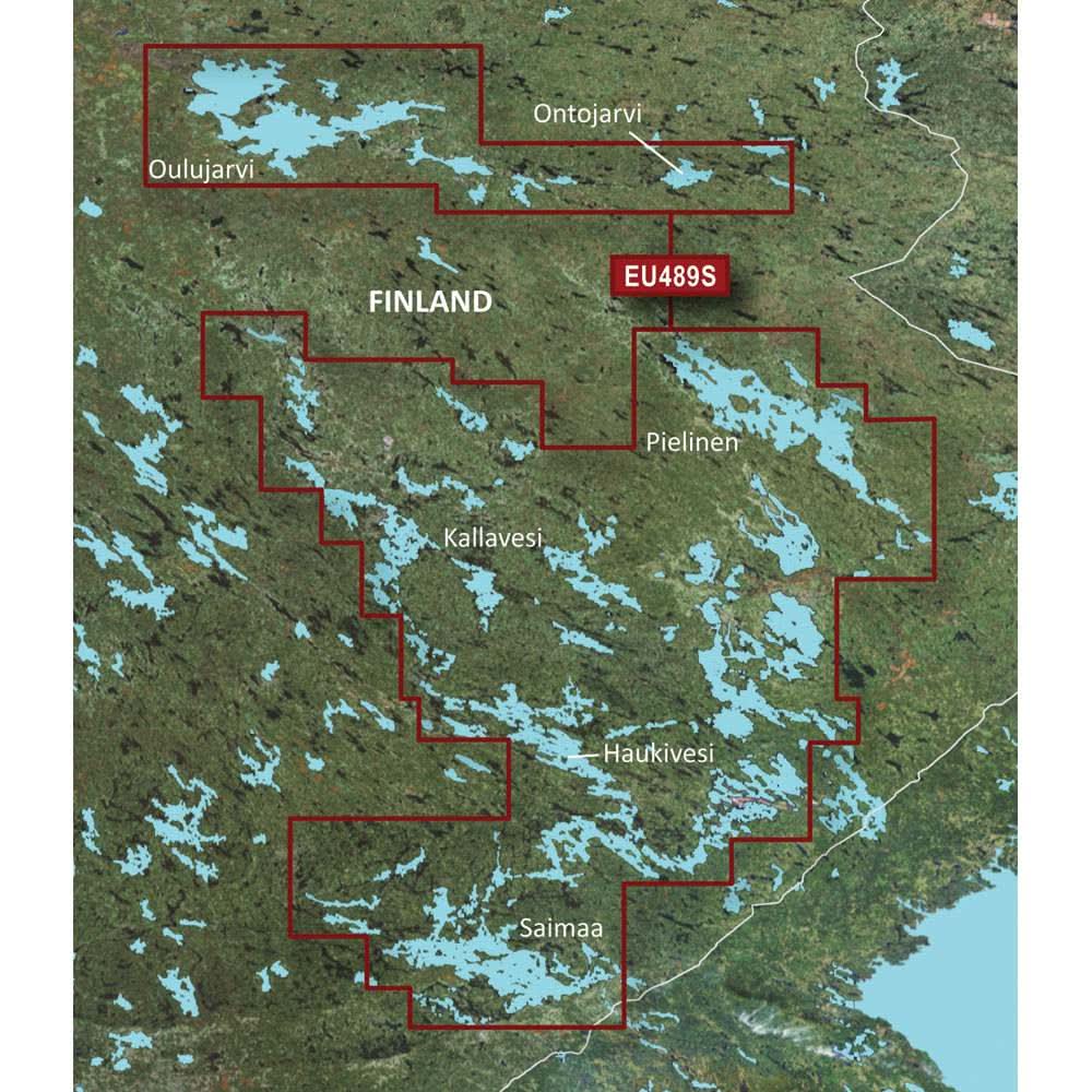 Garmin BlueChart® g3 Vision® HD detailed inland Finnish lakes map on microSD card