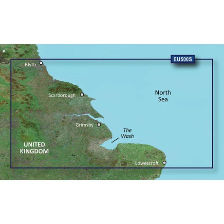 Garmin BlueChart® g3 Vision® HD - VEU500S - Blyth to Lowestoft - microSD /SD  - 010-C0844-00