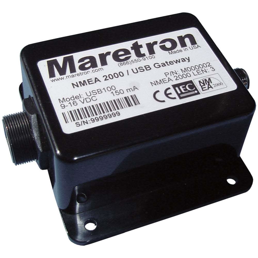 Maretron USB100 NMEA 2000 USB Gateway device for marine navigation data conversion