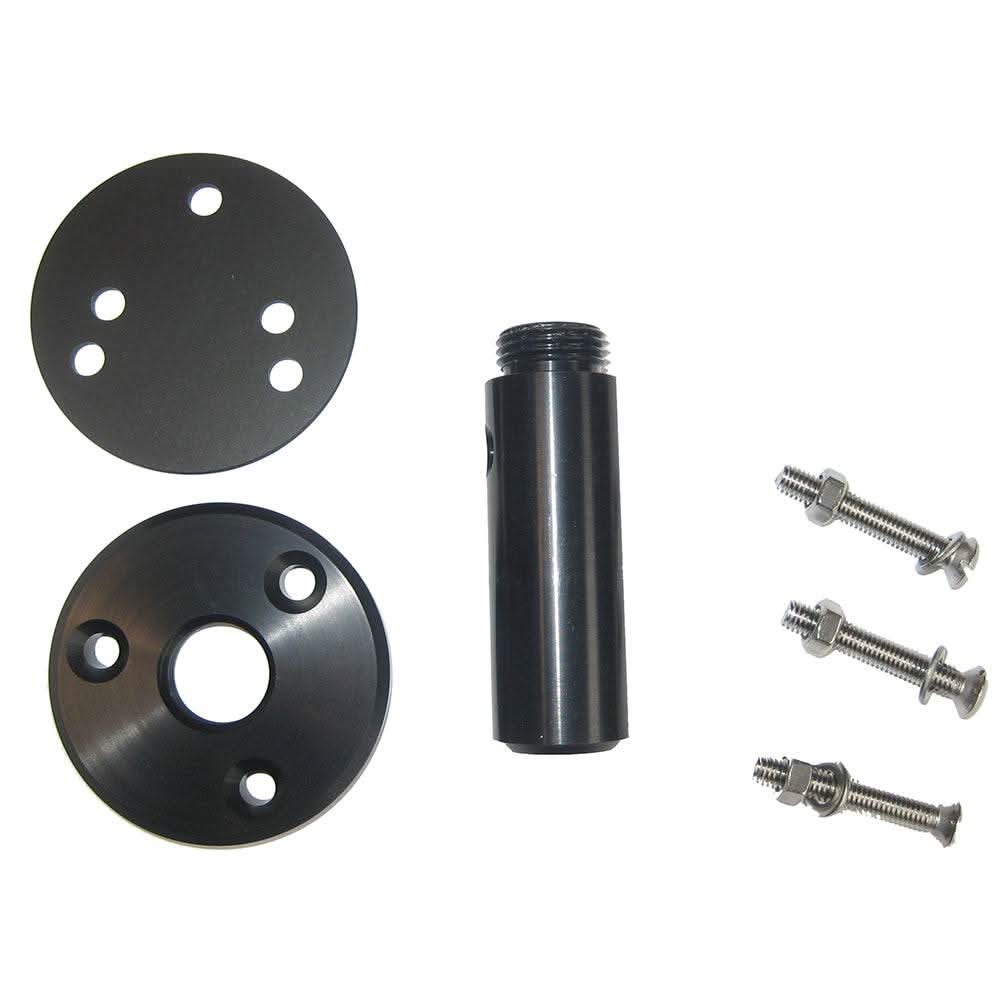 Raymarine 3" Pedestal Socket for horizontal mounting of tiller pilots with screws and mounting plates