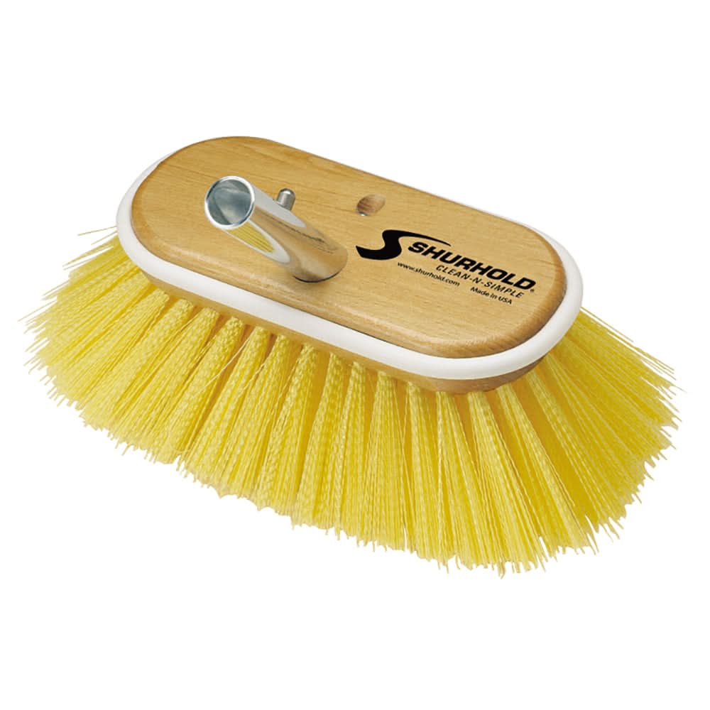 Shurhold 6" Polystyrene Medium Bristle Deck Brush - 955