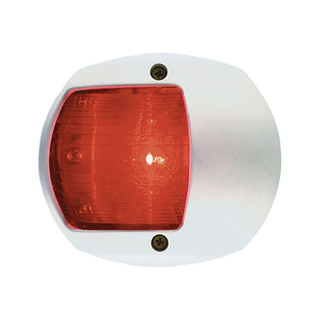 Perko LED Side Light - Red - 12V - White Plastic Housing - 0170WP0DP3