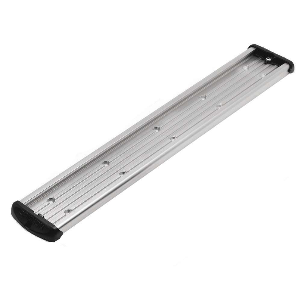 Cannon Aluminum Mounting Track 24 inch with locking grooves and mounting hardware