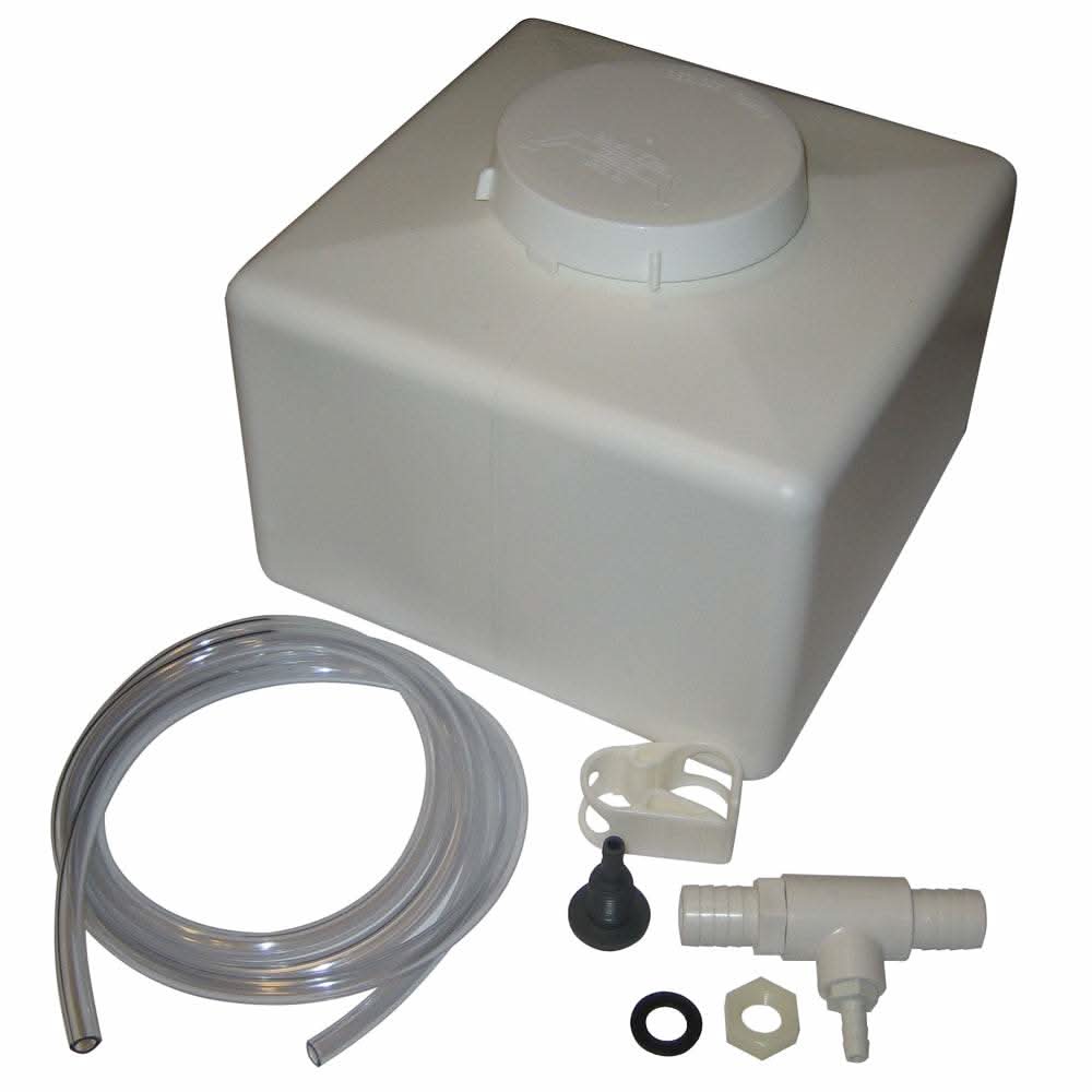 Raritan 2-Gallon Salt Feed Unit with tubing and connectors for LectraSan system