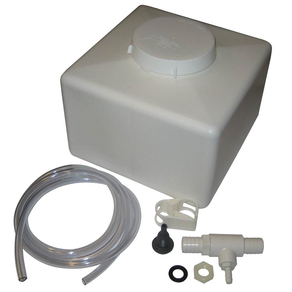Raritan 2-Gallon Salt Feed Unit with tubing and fittings for LectraSan system
