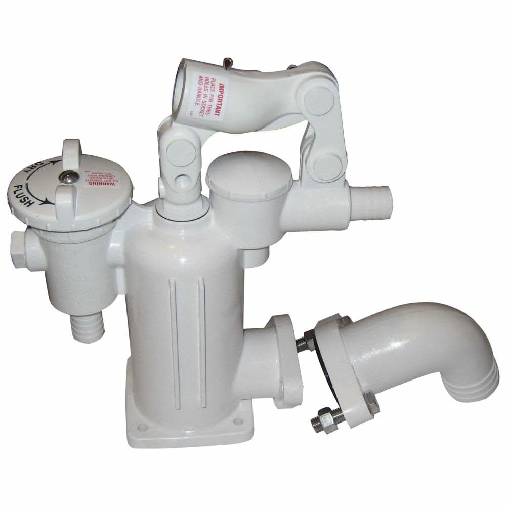 Raritan PHII Complete Pump Assembly manual marine pump replacement white compact efficient design