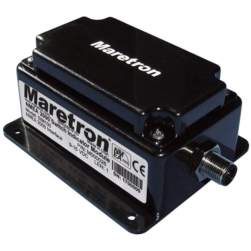 Maretron Switch Indicator Module SIM100 for monitoring switch closure devices on NMEA 2000 networks