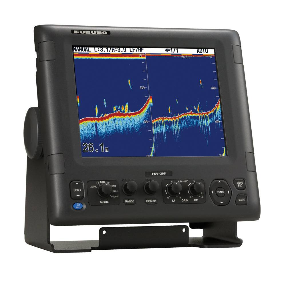 Furuno FCV 295 10.4 inch fish finder with color LCD and digital filter display