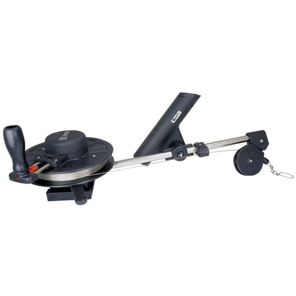 Scotty 1060 Depthking Manual Downrigger with rod holder and smooth crank for precise trolling depth control