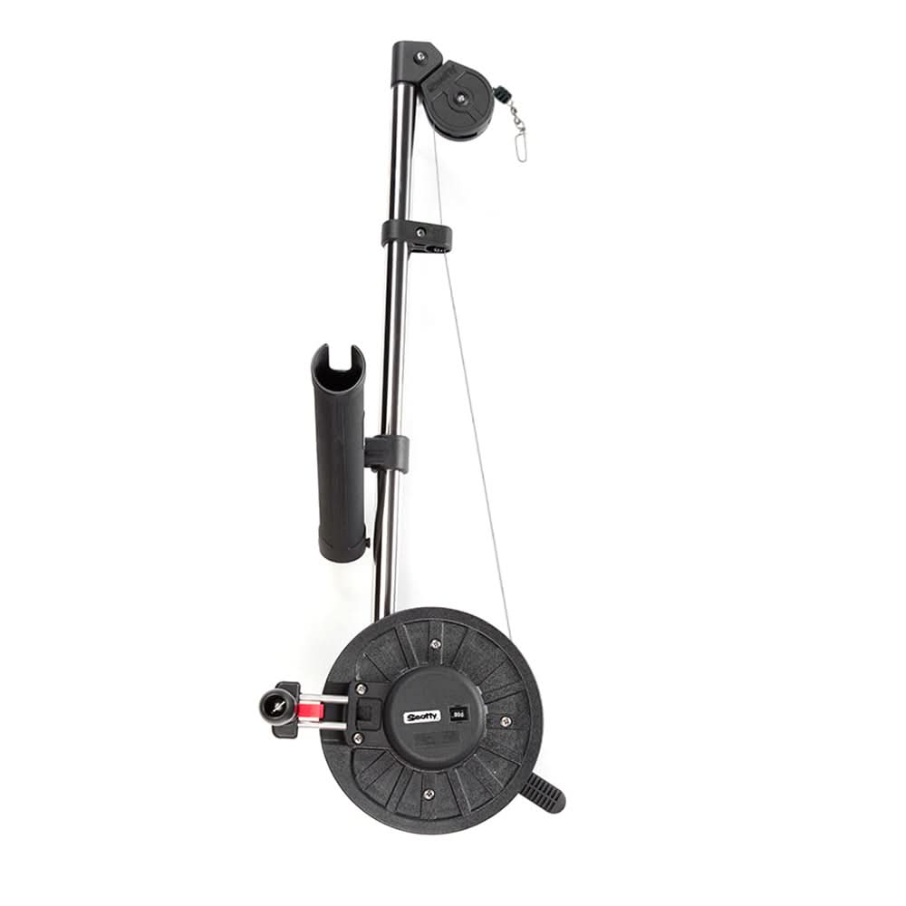 Scotty 1085 Strongarm 30" Manual Downrigger w/Rod Holder - 1085