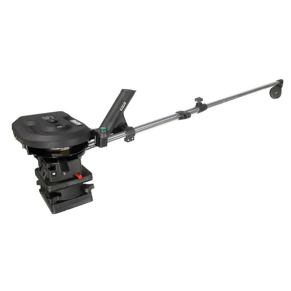 Scotty 1106 Depthpower 60" telescoping electric downrigger with rod holder and swivel mount for big boats