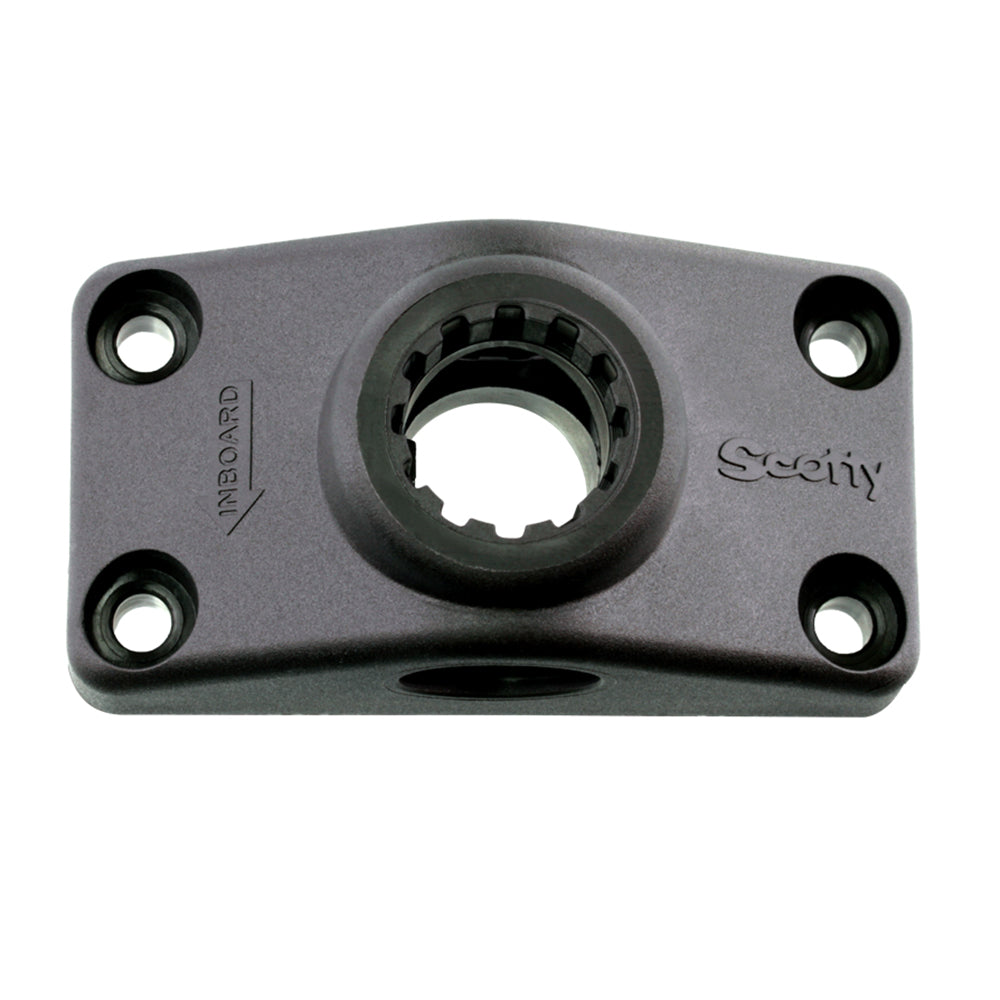 Scotty 241 Combination Side or Deck Mount - Black - 241-BK