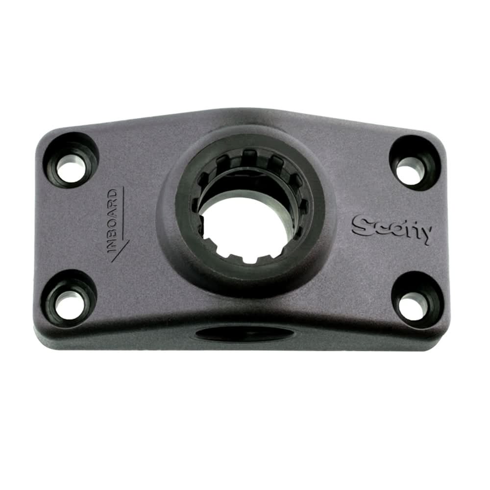 Scotty 241 Combination Side or Deck Mount - Black - 241-BK