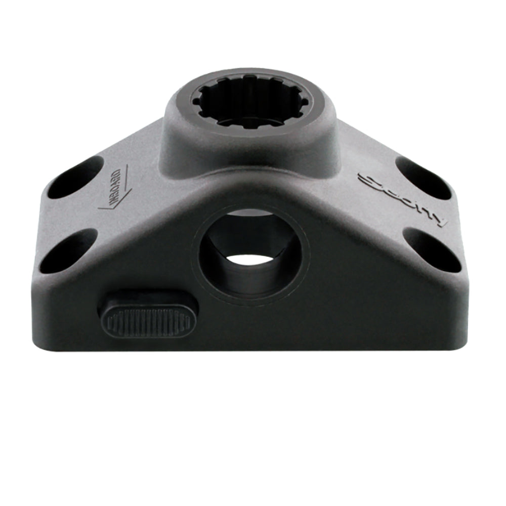 Scotty 241 Locking Combination Side or Deck Mount - Black - 241L-BK
