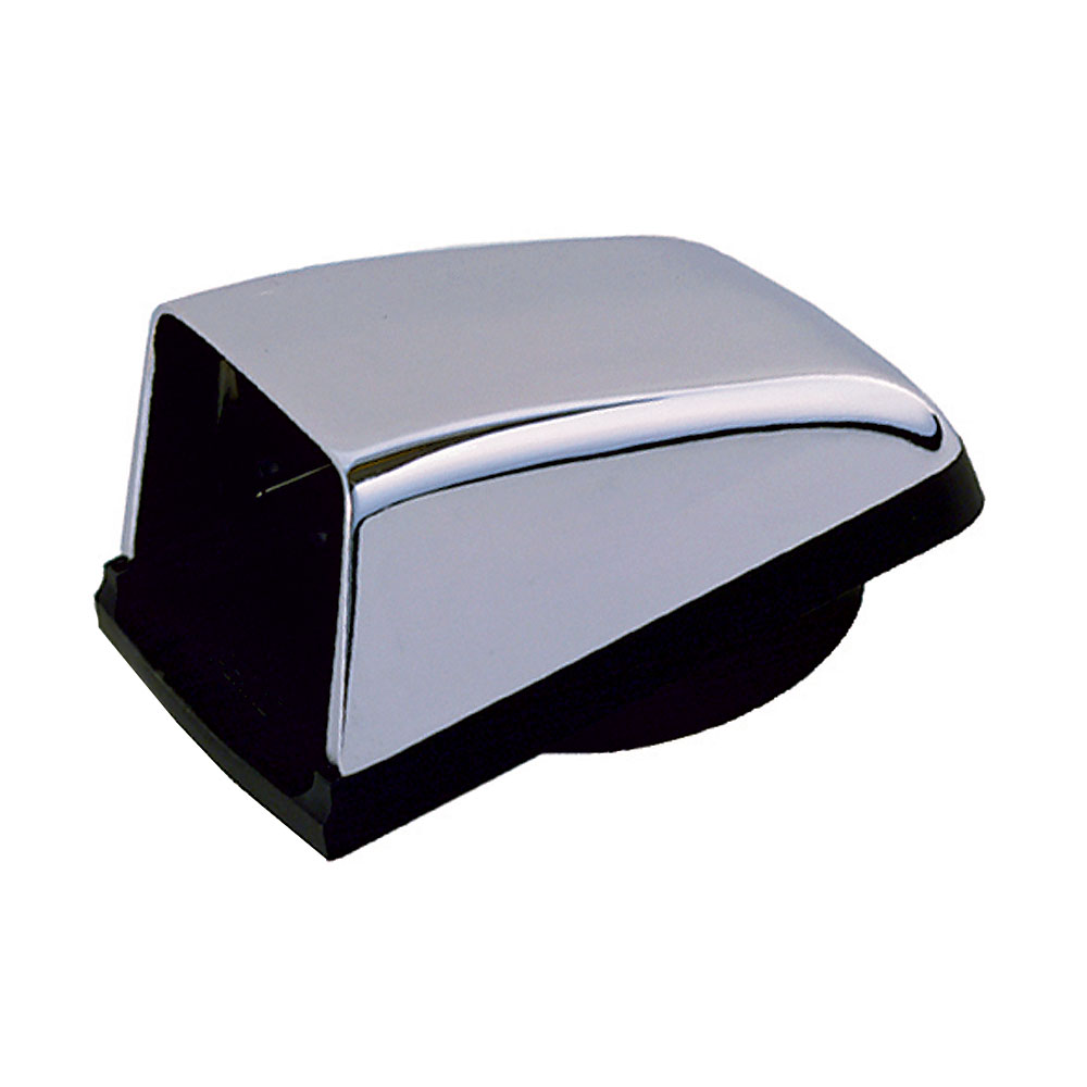Perko Chromalex Cowl Vent - 3" Duct - Chrome Plated Zinc - 1312DP0CHR