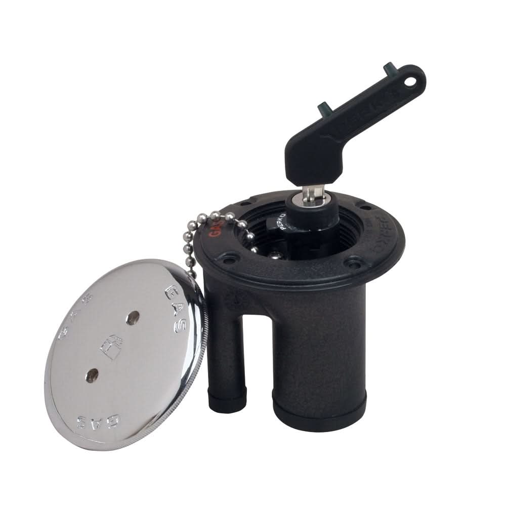 Perko Fuel System Locking Insert for 1-1/2" Vented Fills - 0525DP0BLK
