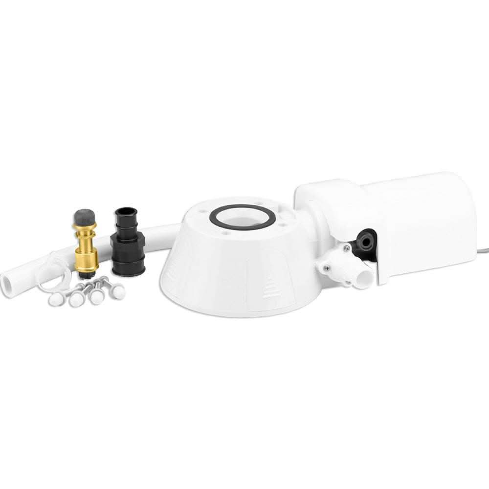 Jabsco Electric Toilet Conversion Kit 12V with pump and fittings for marine toilets