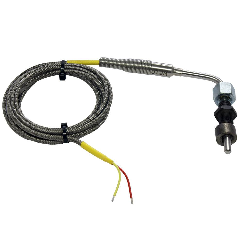 Maretron Exhaust Gas Temp Probe TP-EGT-1 with stainless steel sensor and braided cable for temperature measurement up to 900°C