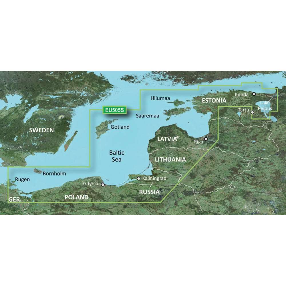 Garmin BlueChart g3 HD - HXEU065R - Baltic Sea East Coast - microSD/SD - 010-C0849-20