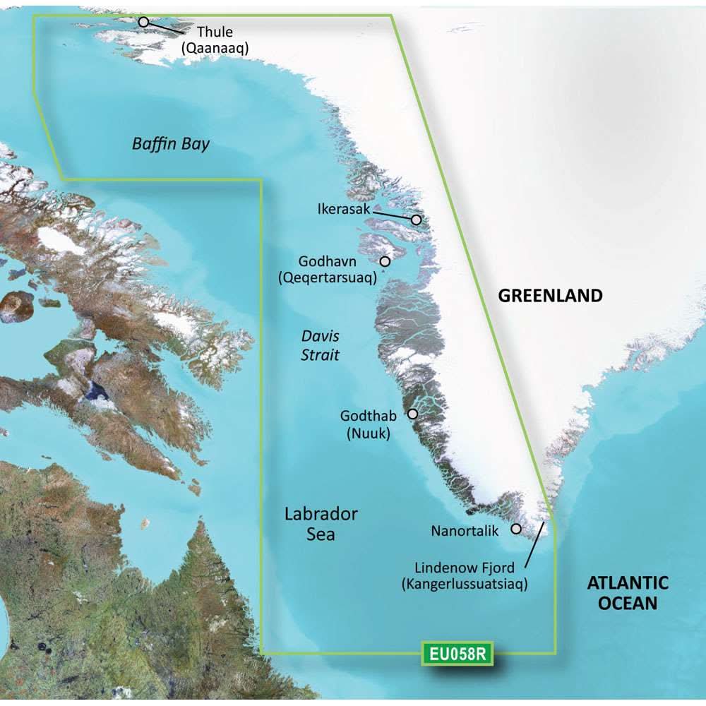 Garmin BlueChart g3 HD - HEU064R - Greenland - microSD/SD - 010-C1001-20