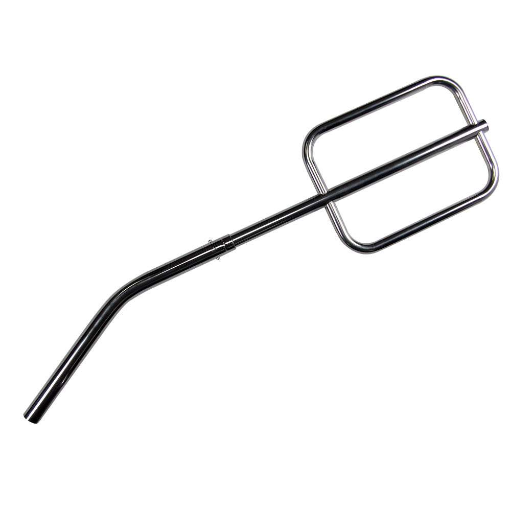 Whitecap S.S. Boarding Handle made of 304 stainless steel with push button release and 45-1/2" height