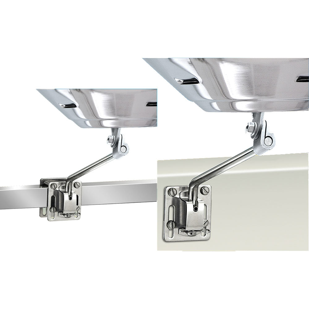 Magma Marine Kettle® Bulkhead or Square/Flat Rail Mount - A10-240