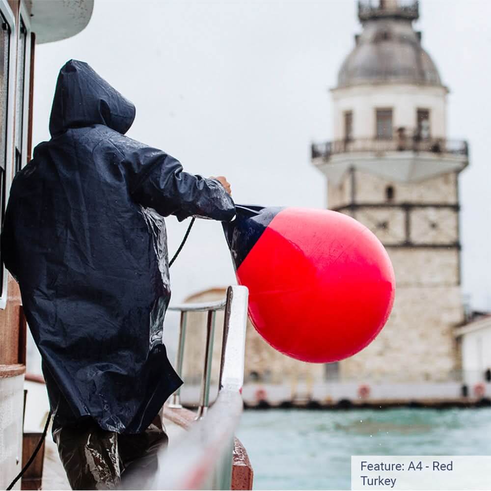 Polyform A-0 Buoy 8" Diameter - Red - A-0-RED