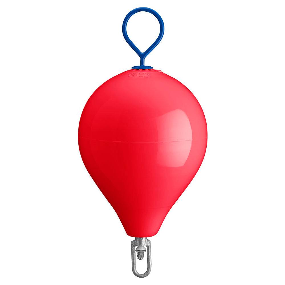 Polyform 17" CM Mooring Buoy w/Steel Iron - Red - CM-3-RED