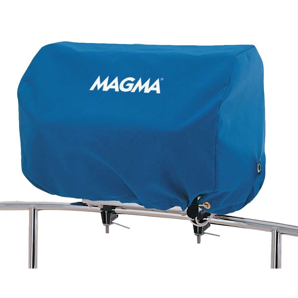 Magma rectangular grill cover 12x18 inches Pacific Blue water-resistant fabric