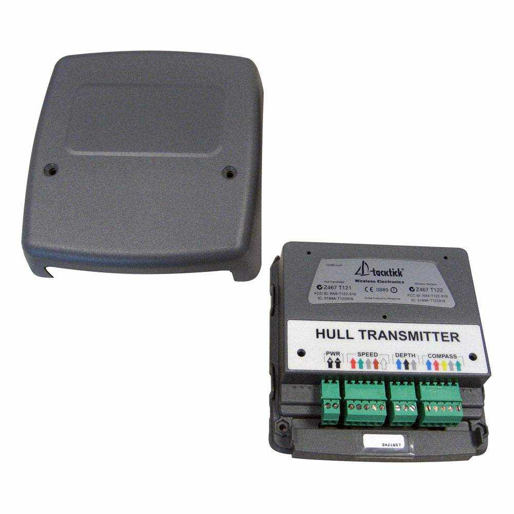 Tacktick Hull Transmitter T121 for speed depth and compass with wireless technology and protective cover