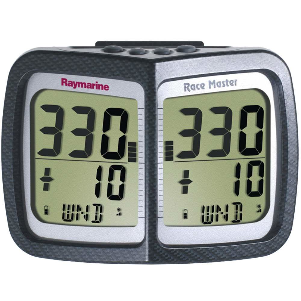 Raymarine Wireless Micronet Race Master tactical race compass with twin backlit displays and solar power