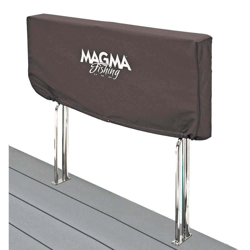 Jet black Magma Cover for 48-inch dock cleaning station, breathable acrylic protection
