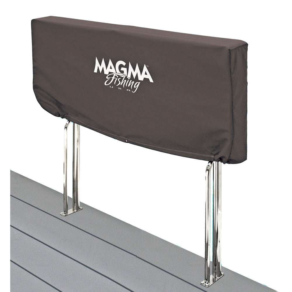 Jet black Magma Cover for 48-inch dock cleaning station, breathable acrylic protection