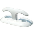 Dock Edge Flip Up Dock Cleat 6" White - 2606W-F