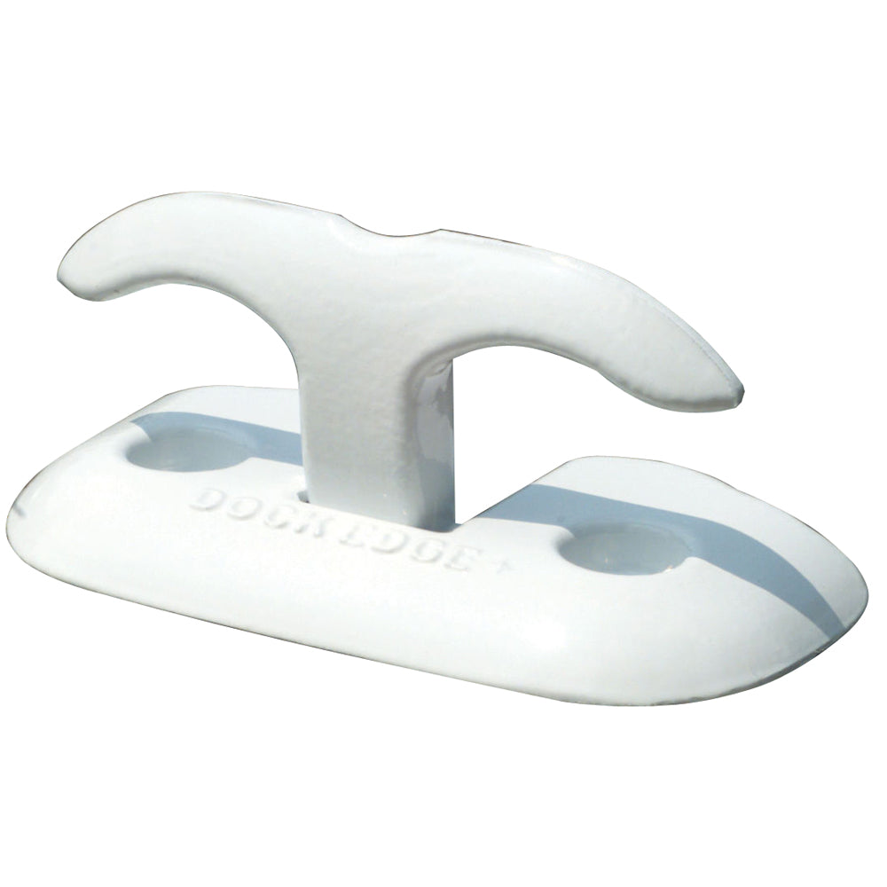 Dock Edge Flip Up Dock Cleat 6" White - 2606W-F