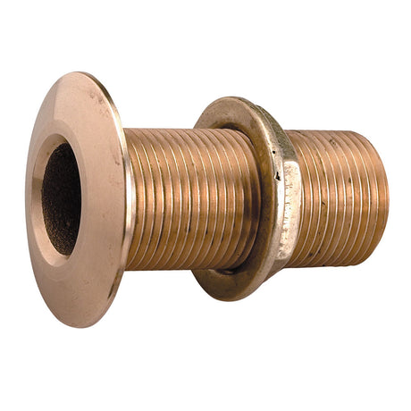Perko 2" Thru-Hull Fitting w/Pipe Thread Bronze MADE IN THE USA - 0322009PLB
