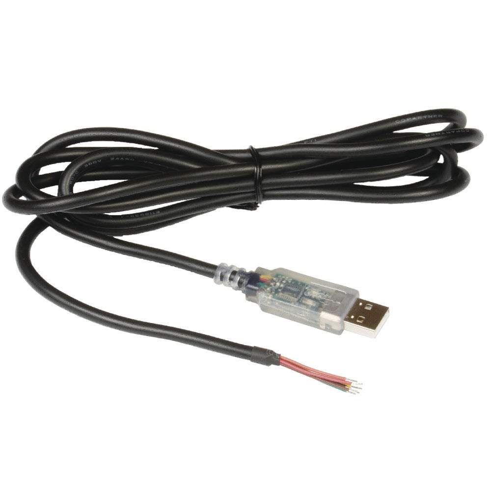 Digital Yacht NMEA Adapter USB to serial cable for PC marine data connection with bare wire end and USB connector