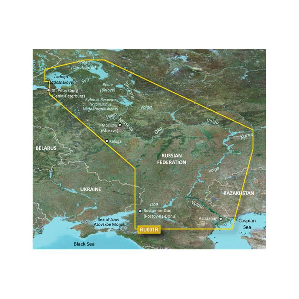 Garmin BlueChart g3 HD - HXEU062R - Russian Inland Waterways - microSD/SD - 010-C1048-20