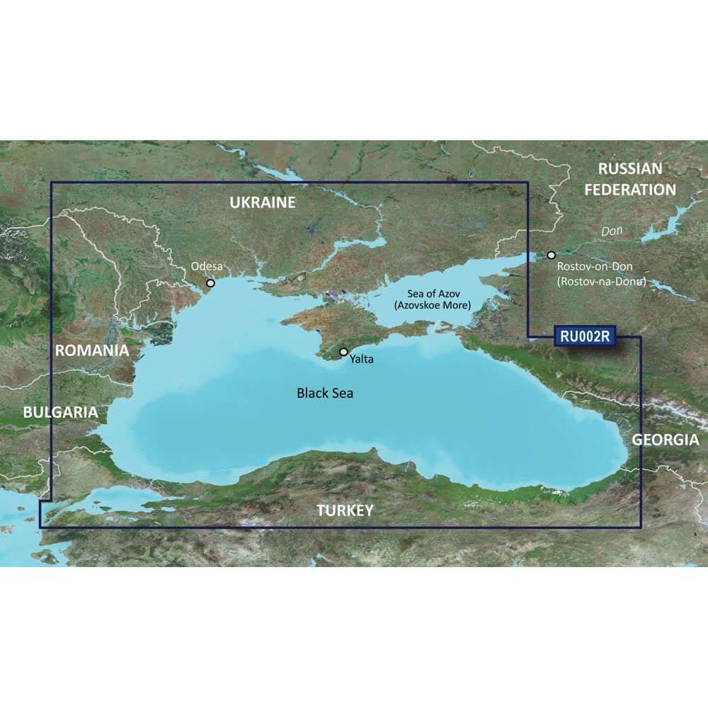 Garmin BlueChart g3 HD - HXRU002R - Black Sea & Azov Sea - microSD/SD - 010-C1064-20