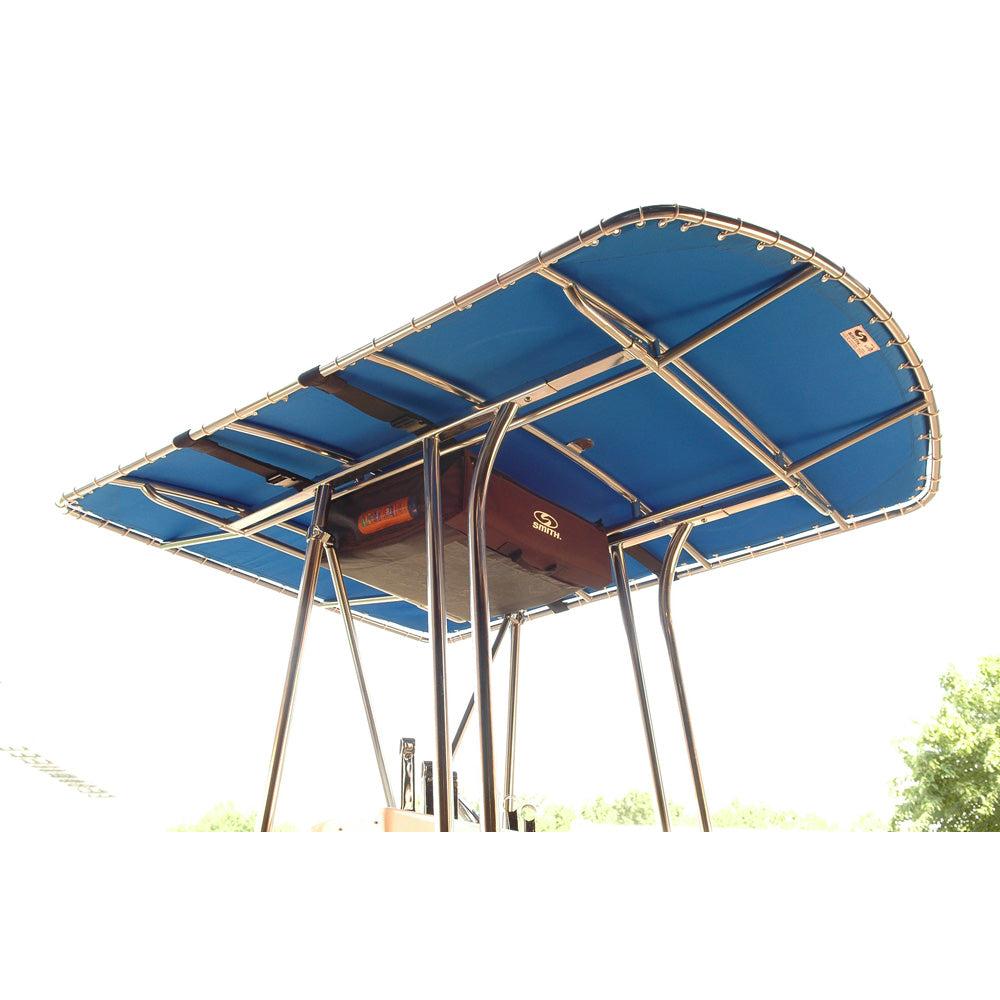 C.E. Smith T-Top Storage Bag mounted under boat T-top for life vest storage and boating essentials