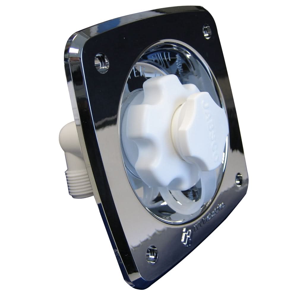 Jabsco Flush Mount Water Pressure Regulator 45psi - Chrome - 44411-2045