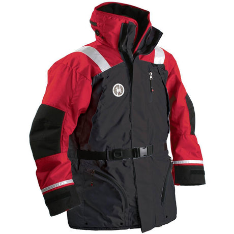 First Watch AC-1100 Flotation Coat - Red/Black - Medium - AC-1100-RB-M